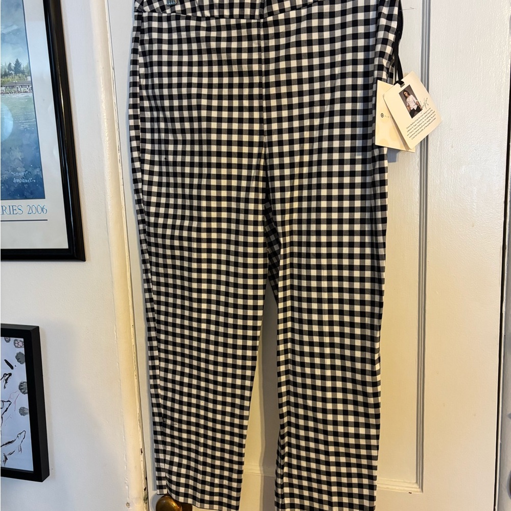 NWT Victoria Beckham for Target Gingham Capris
